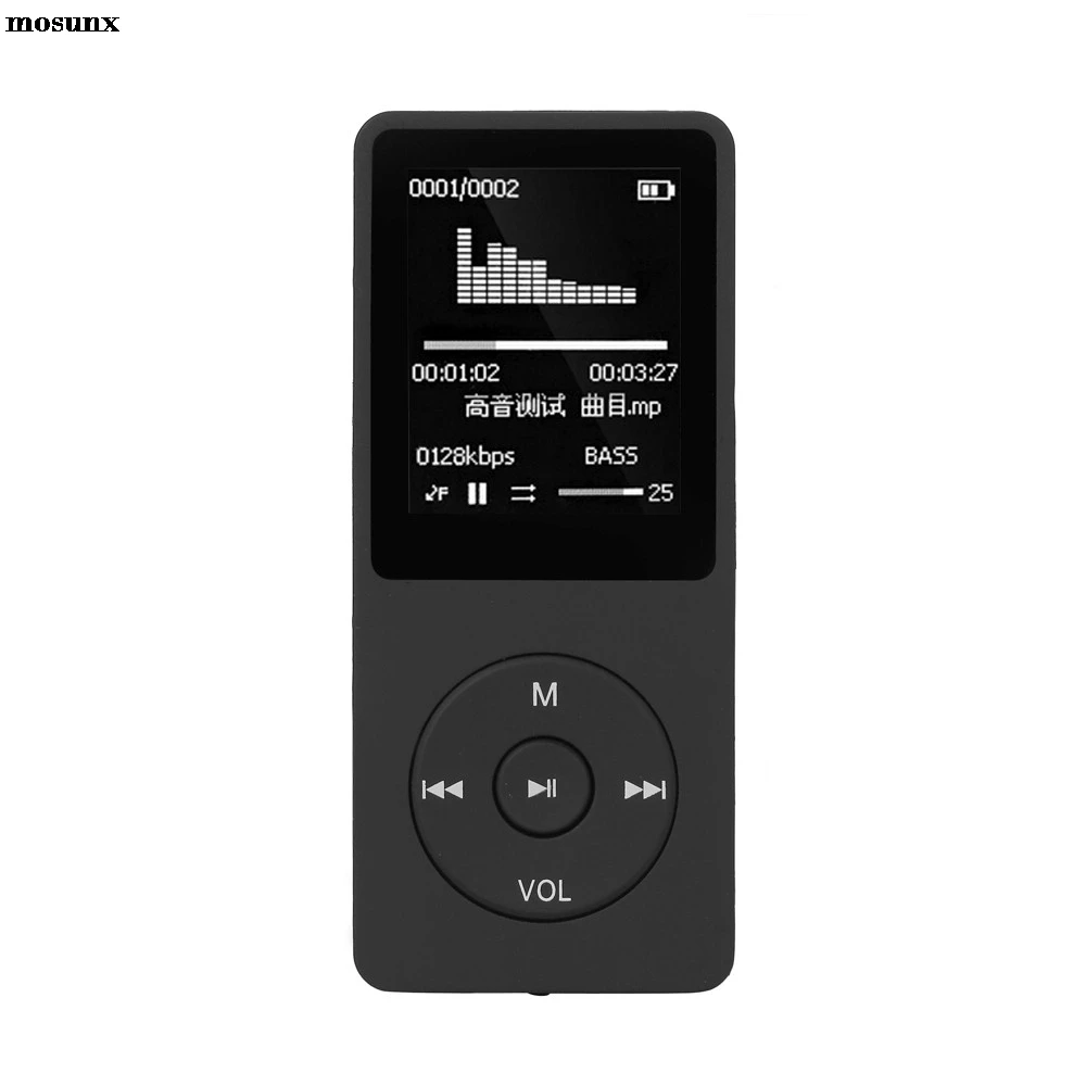 Бесплатная доставка 1 8 TFT черный HiFi 4G MP3 музыкальный плеер FM рекордер TF карта