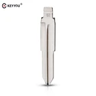KEYYOU 07 # лезвие Замена дистанционного откидной складной Автомобильный ключ клинок пустой KD для Mitsubishi Outlander Grandis ASX Pajero