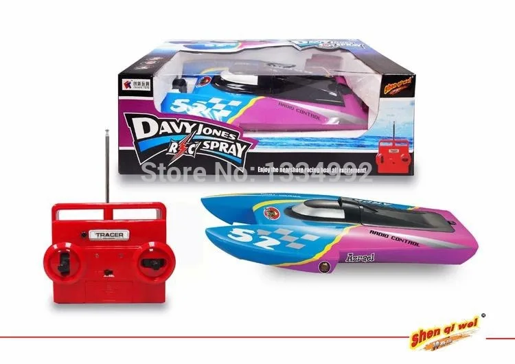 Free Shipping New Remote control boats Upgraded remote toys Water Cooling High Speed RC Boat Racing Kids Best Gift |