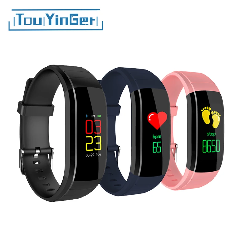 UPX смарт-браслет монитор артериального давления цветной экран пульсометр