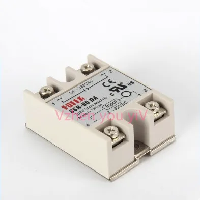 Твердотельное реле SSR 90DA 3 32VDC TO 24 380VAC 90DA|solid state relay|state relaysolid |