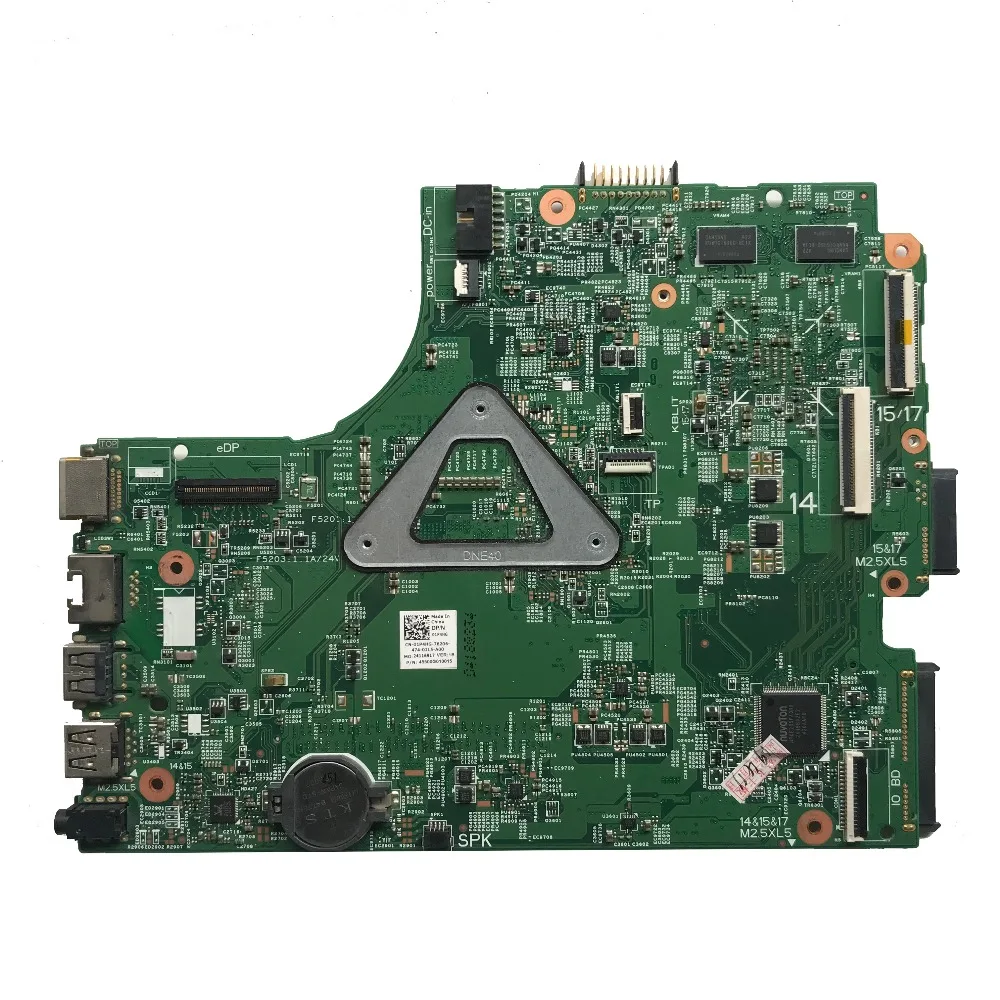 SZWXZY отлично подходит для материнской платы ноутбука DELL 15 3542 с I5 4210U DDR3L CN 01P4HG 1P4HG 13269