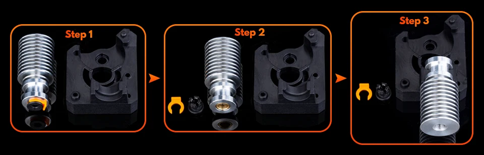 DFORCE BMG экструдер вулкан HOTEND MK8 Боуден экструдер двойной привод экструдер для 3d принтера высокая производительность для I3 printe
