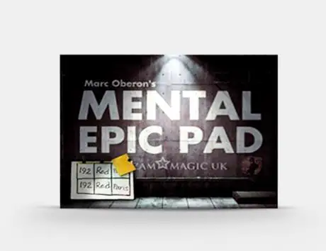

Mental Epic Pad (Gimmick + DVD) Magic Tricks Prediction Magie Close up Props Mentalism Comedy Classic toys Magician Bar Trick