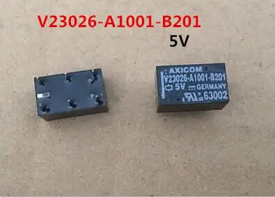 

NEW relay V23026-A1001-B201 5V V23026-A1001-B201-5V 5V 5VDC DIP6 5PCS/LOT