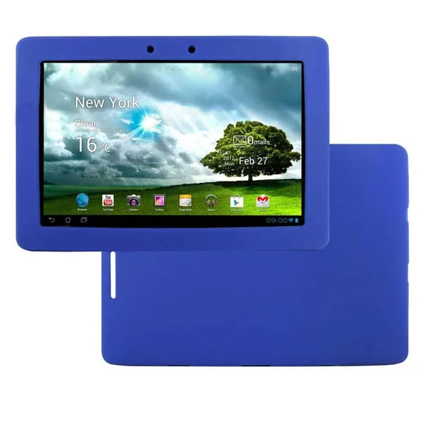 Силиконовый чехол для Asus Transformer Pad TF300T TF300 резиновый гелевый Чехол планшета мягкие