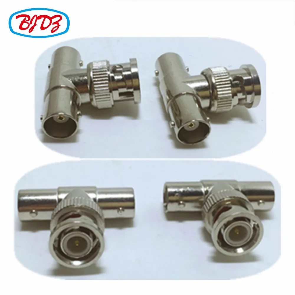 

Free Shipping 5PCS BNC male to 2 BNC female Adapter Connector