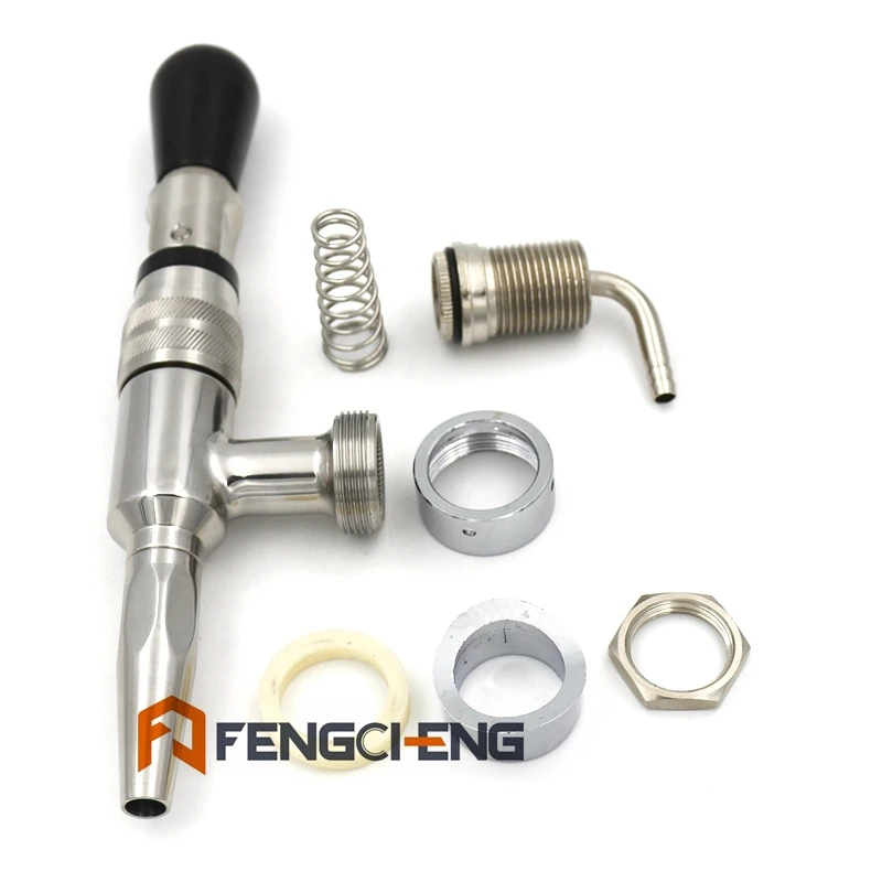 

Stainless Nitrogen Stout Faucet Draft Beer Dispensing Equipment Beer Tap Cold Brew Coffee for Beer Tower Free Shipping