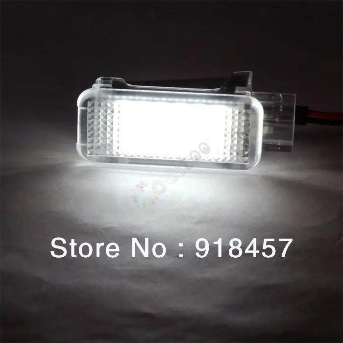 2шт 18SMD светодиодный светильник для багажа под дверью без ошибок Audi A1 A3 S3 A4 S4 RS4|led