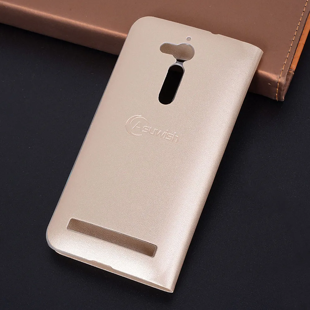 Чехол книжка Asuwish кожаный чехол для Asus Zenfone Go ZB500KL 5 0 Zenfonego тонкий с окошком и