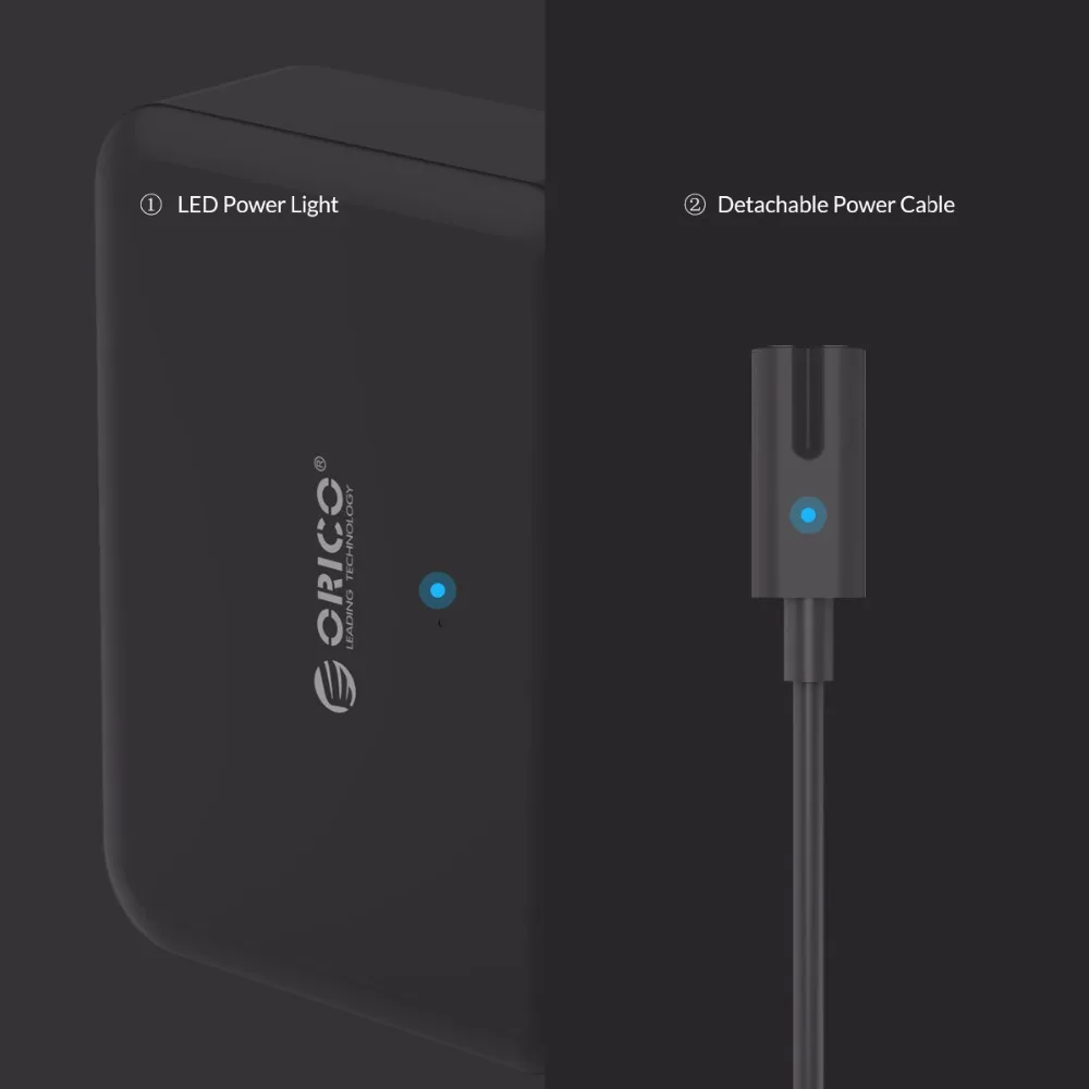 Универсальное умное зарядное устройство ORICO 5 портов USB EU US UK AU 8A 40 Вт для xiaomi iphone
