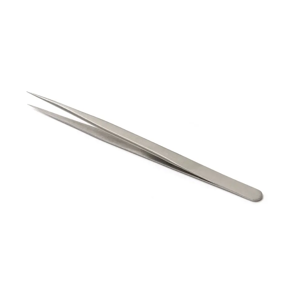 1 шт. Прямой пинцет из нержавеющей стали|tweezers forceps|straight tweezersstainless steel forceps |