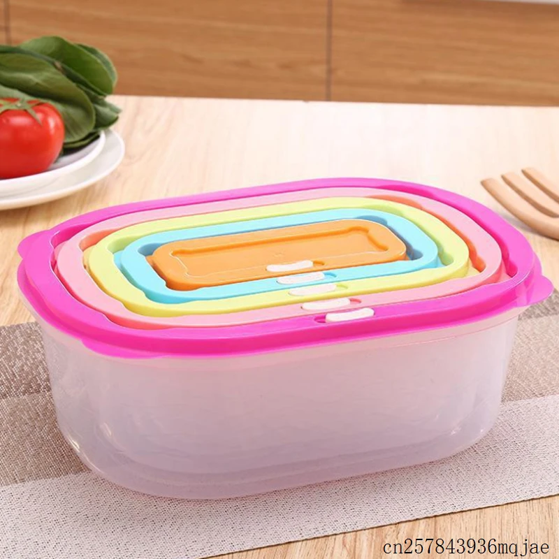 Многофункциональные кухонные контейнеры герметичный прозрачный ящик для