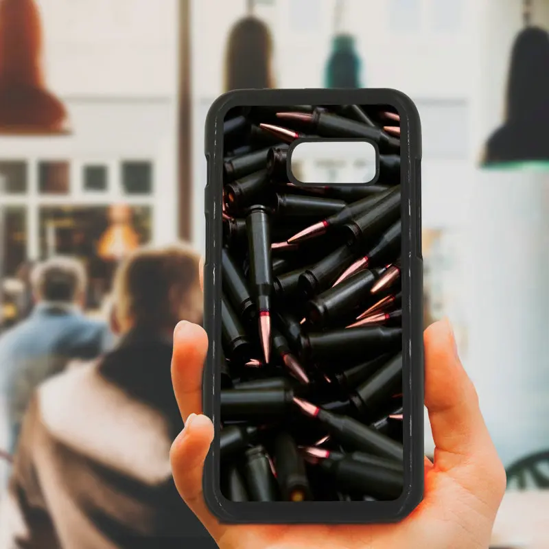Army Fan Weapons Bullets Cell Phone Cases Hard PC Cover for Samsung Galaxy A3 A5 A7 A8 2015 2016 2017 2018 Note 8 5 3 2 Shell |