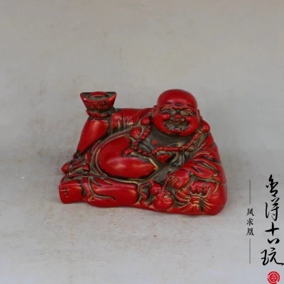 

Imitating Red Coral (Maitreya Buddha) Decorative Home Crafts