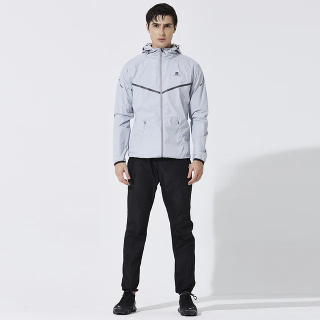 Gray black pants Мужские комплекты для бега, спортивные костюмы, спортивный костюм для фитнеса, толстовки+ штаны, комплекты для велоспорта, спортивная одежда для тренировок, бега, тренажерного зала, спортивный костюм - Цвет: Gray black pants