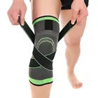 Фиксатор колена 3d для фитнеса, бега, велоспорта, эластичный нейлоновый спортивный, рукав компрессионные накладки для баскетбола, 1 шт.