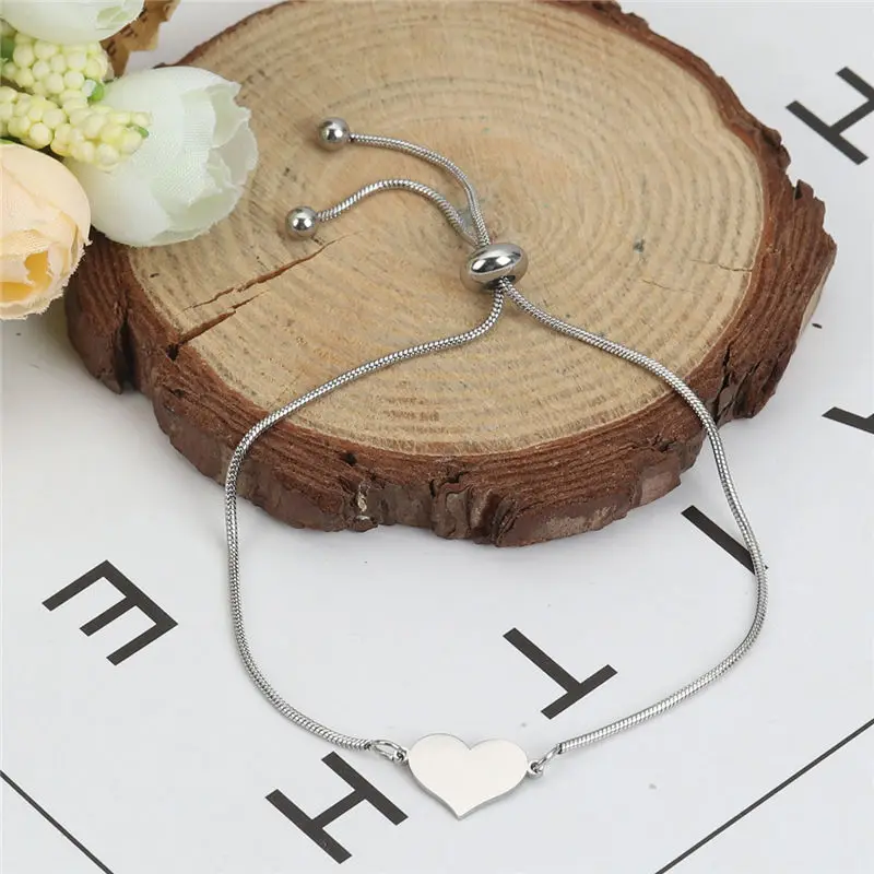 Модное кольцо из нержавеющей стали регулируемый слайдер/Для линейной