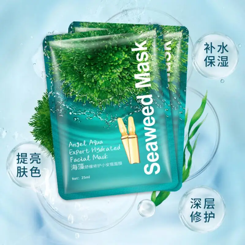Маска для лица HANHUO с водорослями Angel Aqua Expert увлажняющая питательная маска лица| |