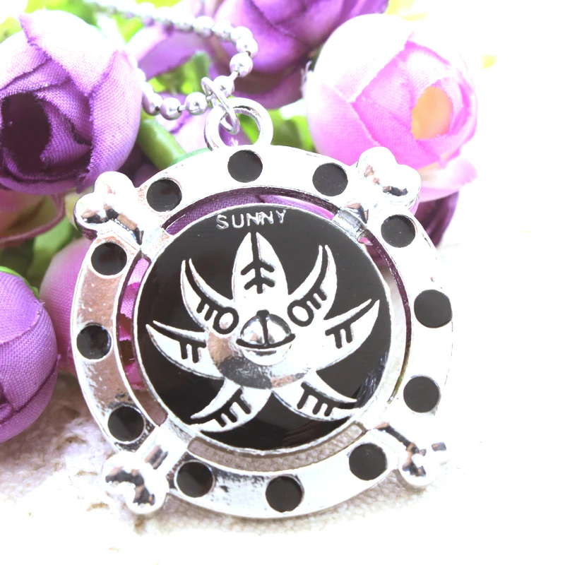 New Anime One Piece Necklace Pendant Thousand Sunny Flag Ship High Quality Alloy Jewelry Silver Plated Free Shipping | Украшения и
