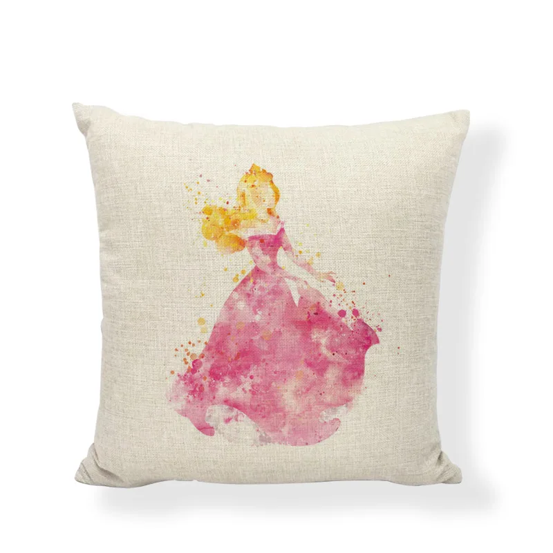 Милый мультяшный узор подушка набор принцесса принц маленький Огненный Дракон