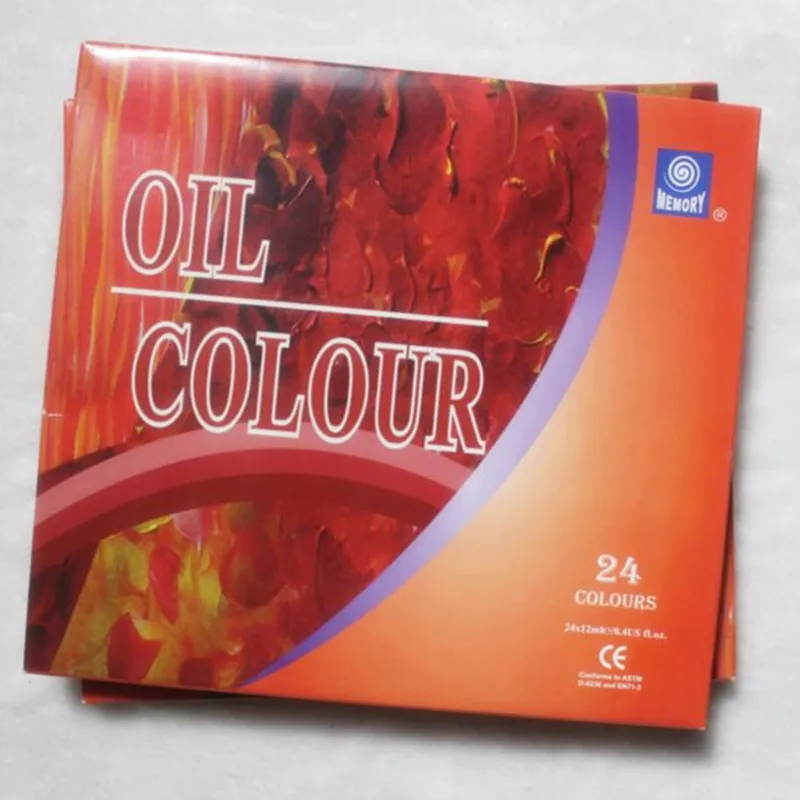 Профессиональный пигмент для масляной краски холст рандомная краска Каждая