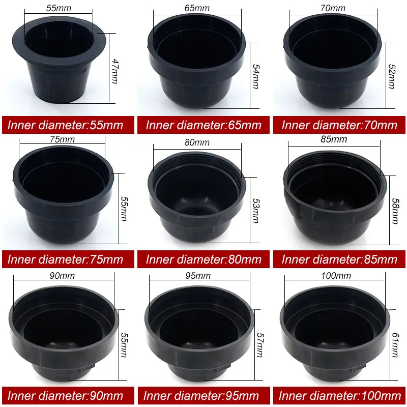 2x скрытый светодиодный фары автомобиля Пылезащитная Крышка резиновая