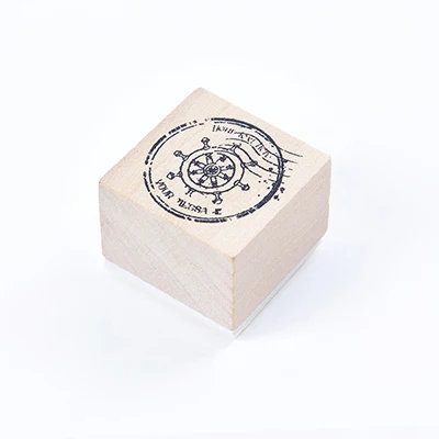 D 3x3cm XINAHER, винтажный олень, украшение самолета, штамп, деревянные и резиновые штампы для скрапбукинга, канцелярские принадлежности, сделай сам, ремесло, стандартный штамп - Цвет: D 3x3cm
