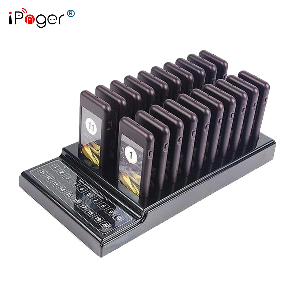 Пищевой пейджер для ресторана электронная система управления очереди|Пейджеры| |