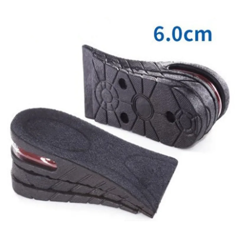 Get taller 3cm 4.5cm 6cm Women Men Comfortable Height Increasing Insole Insert Invisible Elevator Insoles Shoes Full Hlaf Pad | Обувь