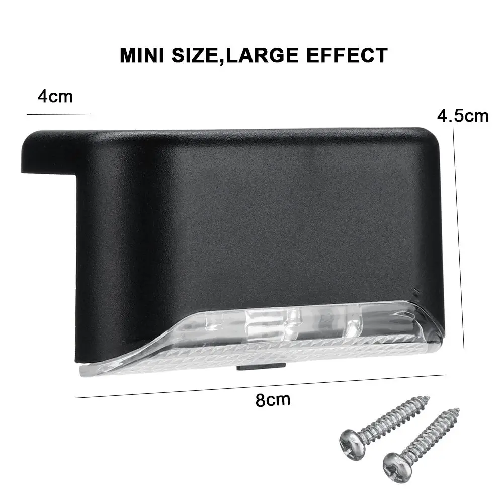 3 светодиодные солнечные светильники для ограждения наружная охранная настенная