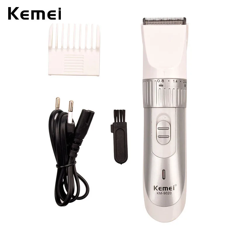Kemei 110-240 в перезаряжаемая электрическая машинка для стрижки волос триммер для волос лезвие из нержавеющей стали машинка для стрижки усов Бритва для мужчин X32