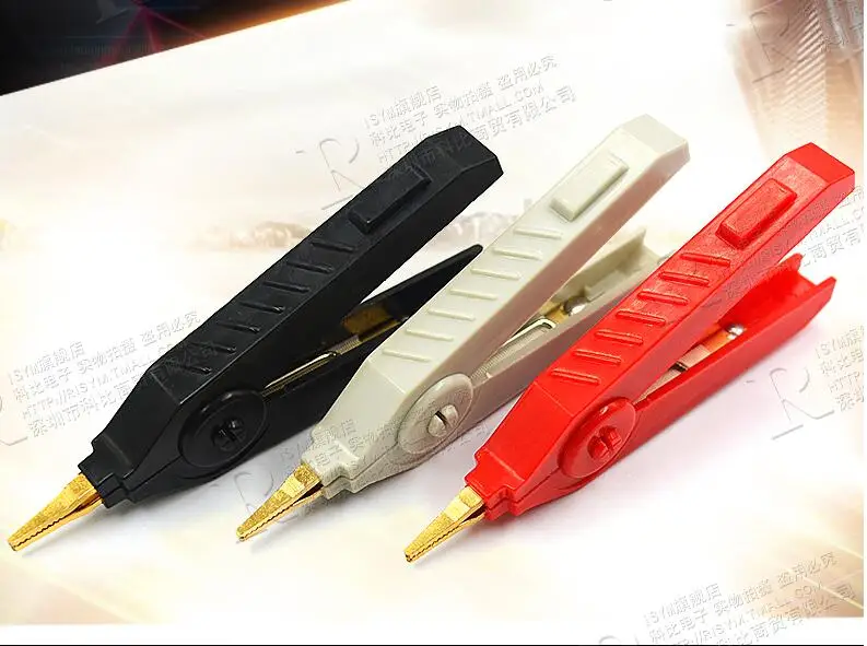 3 шт. зажим аллигатора с покрытием из чистой меди положительный и отрицательный