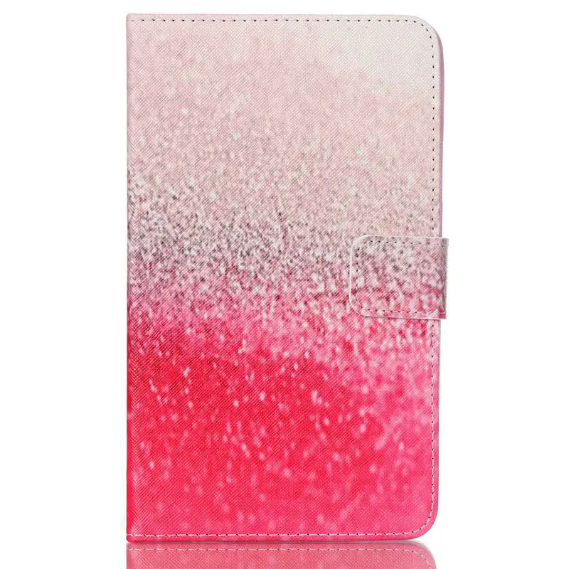 Модный кожаный чехол с рисунком для samsung galaxy tab 4 7,0 T230 T231 T235 tablet принципиально флип подставка, гнездо для карточек Обложка кошелька - Цвет: A006