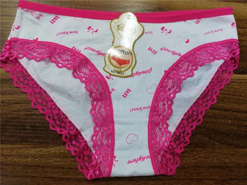 Женские трусики с низкой посадкой кружевные из модала | Женская одежда