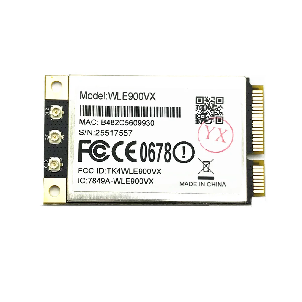 Compex WLE900VX Atheros QCA9880 802.11AC 1300 Мбит/с 3x3 Dual Band 2 4/5 ГГц MINI PCI E карта|mini pci-e card|dual band802.11ac card |