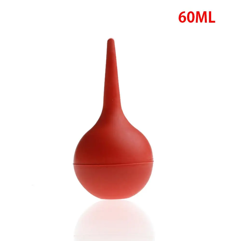 60 ml 30/60/90/120 мл резиновая всасывающаяся уха шприц грушу лабораторный инструмент - Цвет: 60 ml