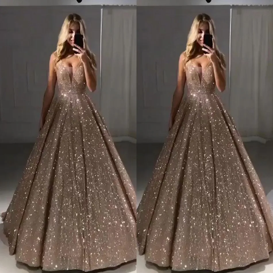 Vestido de festa menina платья для выпускного вечера цвета шампань длинное торжественное