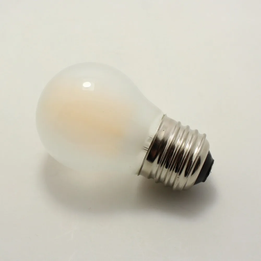 6x led e27 лампа диммер 110 v 220 v Матовая оболочка G45 типа «Свеча»), 2 Вт, 4 Вт, 6 Вт ламп накаливания bombilla Затемняющая энергосберегающая лампа для дома