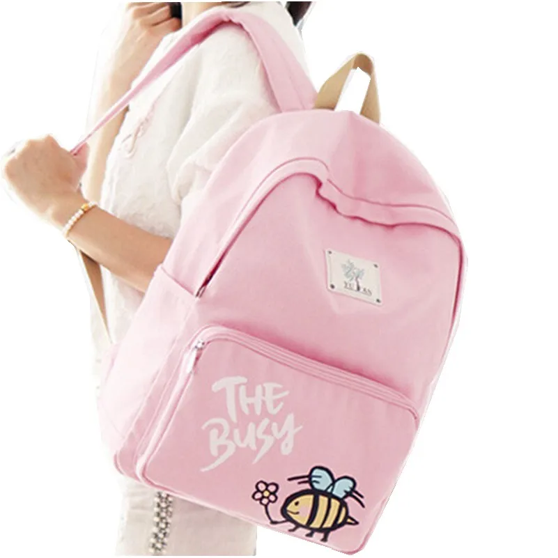 2017 Новая мода корейский рюкзак холст Mochilas femininas школьный дешевые сумки Рюкзаки