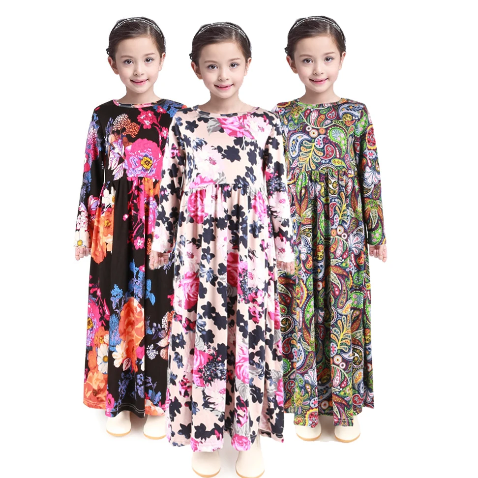 Женское семейное пляжное платье богемное детское Повседневный Сарафан для