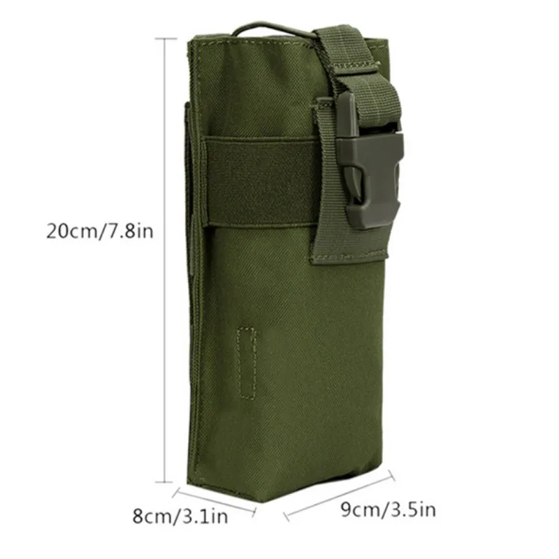 Открытый военный тактический страйкбол Пейнтбол Охота Molle Радио Walkie Talkie сумка Спортивная бутылка для воды столовая сумка