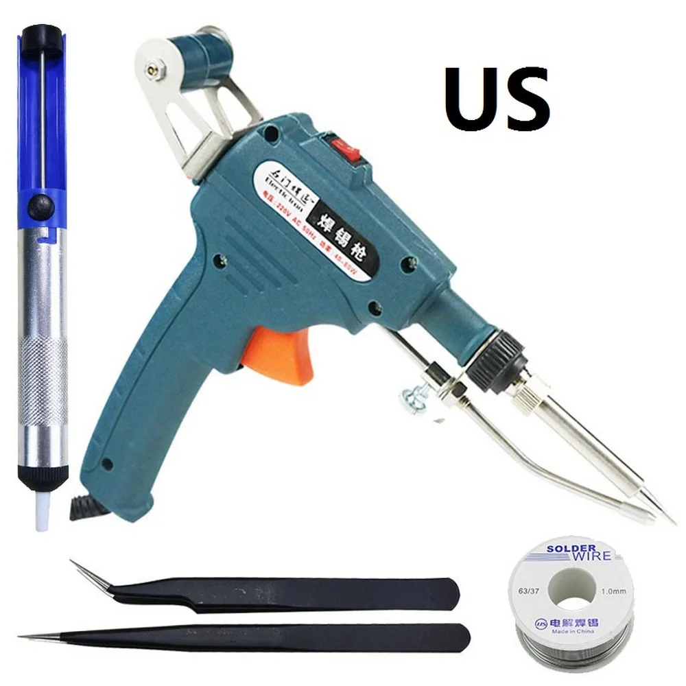 Ручной внутренний нагревательный фонарь EU/US 60 Вт отправка паяльника с Оловянным