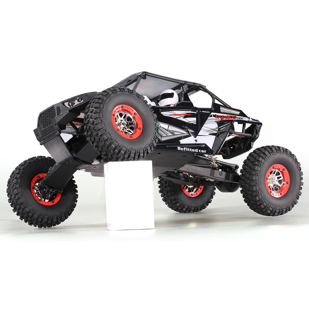 Wltoys пульт дистанционного управления альпинистский Автомобиль SUV 10428-B2 1:10 2,4G 4WD Электронный Рок Гусеничный внедорожный Багги пустыня Baja RC автомобили RTR