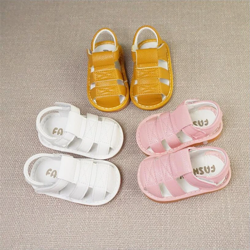 Сандалии для новорожденных детские сандалии девочек и мальчиков Летние