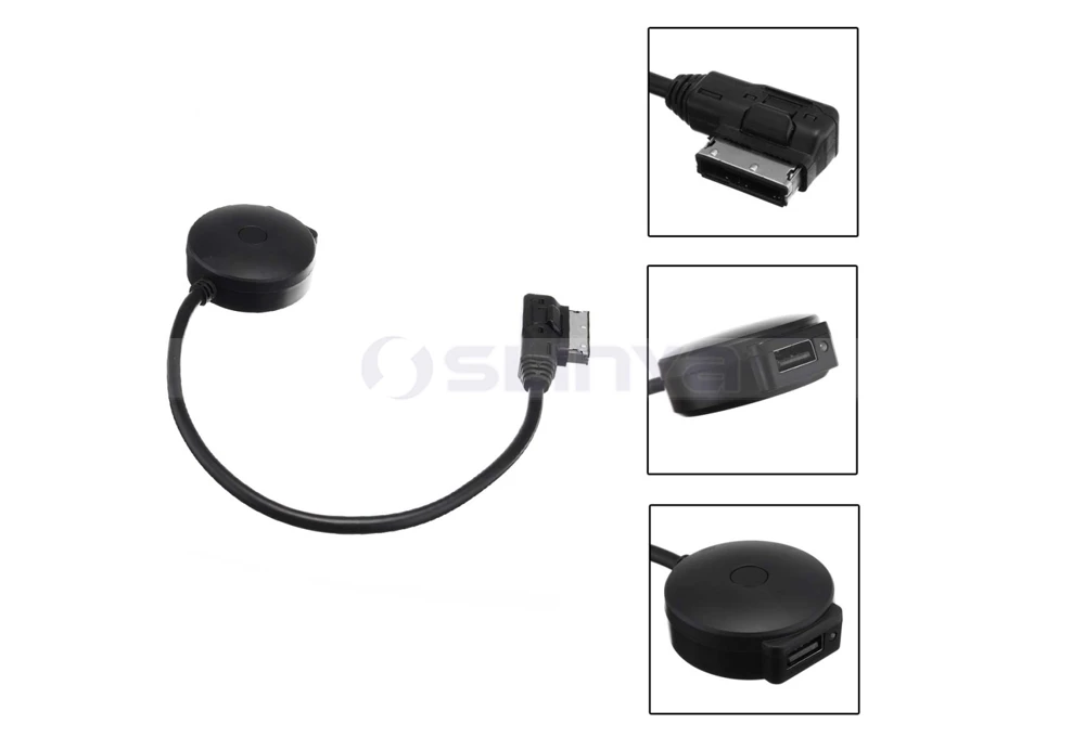 AMI MMI MDI беспроводной Bluetooth V4.0 музыкальный аудио приемник USB флеш-накопитель кабель MP3 для Audi A3 A4 A5 A6 Q5 Q7
