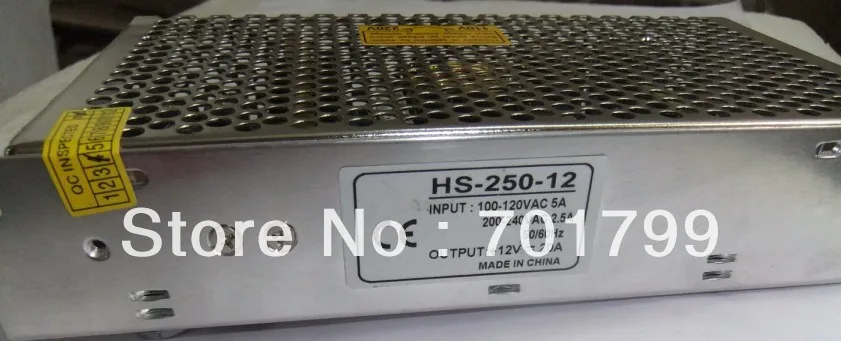 12 В 250 Вт Светодиодный переключатель питания Размер: 199*98*50 мм|switching power supply ic|switch