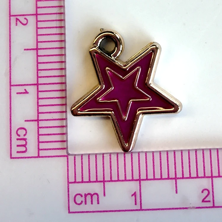 CCOR 10 шт. разноцветный пластиковый кулон в виде капли масла пентаграммы подходит