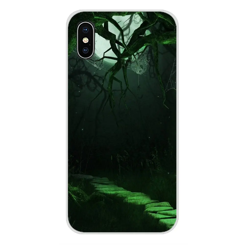 Happy Halloween Fabric Pumpkins Silicone Phone Skin Cover For Samsung Galaxy S4 S5 MINI S6 S7 edge S8 S9 S10 Plus Note 3 4 5 8 9 | Мобильные