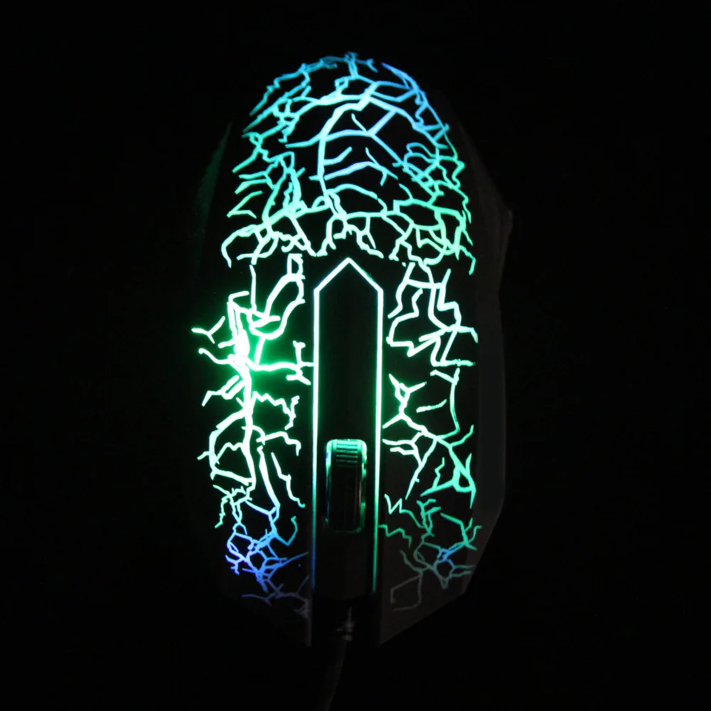 Профессиональная оптическая эргономичная компьютерная мышь со светодиодной